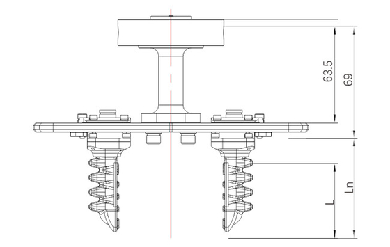 гибкий Gripper робота 1200g