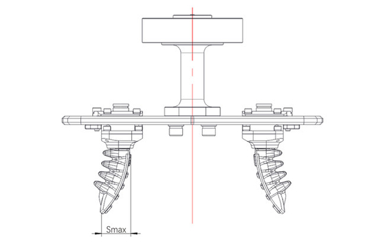 гибкий Gripper робота 1200g