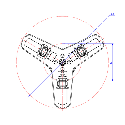 Хороший схватывая Gripper Adaptivity 660g пневматический мягкий