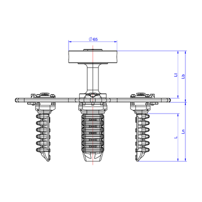 Gripper пищевой промышленности 800g EOAT пневматический мягкий