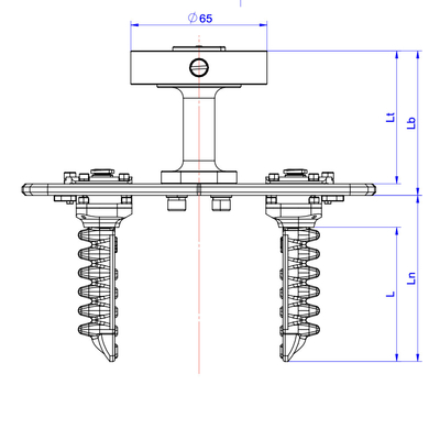 Grippers еды самоприспосабливания ISO9001 400g пневматические