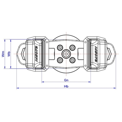 Gripper качества еды 1400g модульный