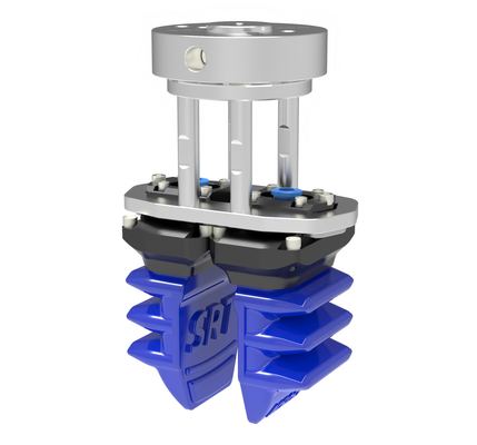 Gripper продовольственной безопасности 1600g всеобщий мягкий пневматический